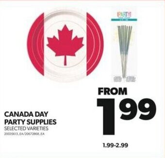 Real Canadian Superstore PARTY SUPPLIES offer