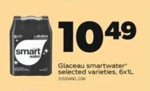 Real Canadian Superstore Glaceau smartwater offer