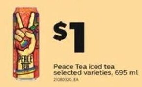 Real Canadian Superstore Peace Tea iced tea offer