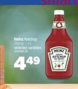 Real Canadian Superstore Heinz Ketchup offer