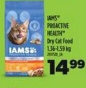 Real Canadian Superstore IAMS PROACTIVE HEALTH Dry Cat Food offer