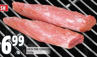 Metro FRESH PORK TENDERLOIN 15.41/kg offer