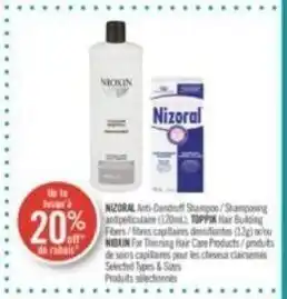 Shoppers Drug Mart Nizoral ANTI-Dandruff Shampoo , offer