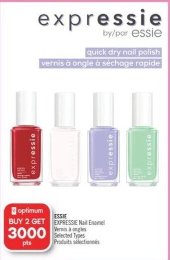 Shoppers Drug Mart ESSIE EXPRESSIE Nail Enamel offer