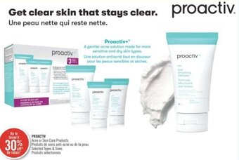 Shoppers Drug Mart PROACTIV Acne or Skin Care Products offer