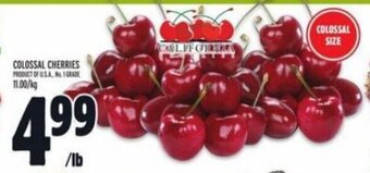 Metro COLOSSAL CHERRIES offer