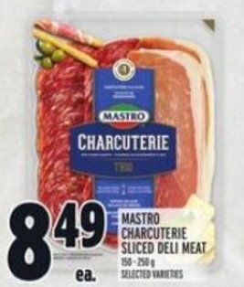 Metro MASTRO CHARCUTERIE SLICED DELI MEAT offer