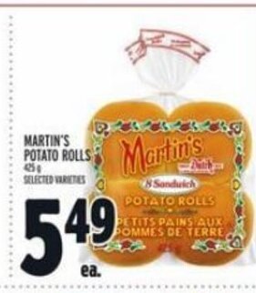 Metro MARTIN'S POTATO ROLLS offer
