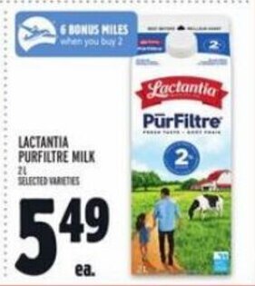 Metro LACTANTIA PURFILTRE MILK offer