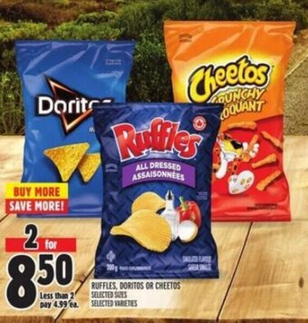 Metro RUFFLES, DORITOS OR CHEETOS offer