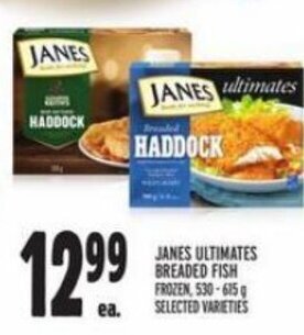 Metro JANES ULTIMATES BREADED FISH offer