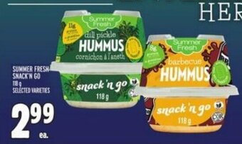 Metro SUMMER FRESH SNACK'N GO offer