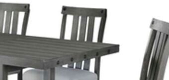 The Brick Alto 6-piece rectangular dining table package offer