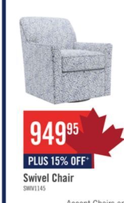 The Brick Sofa lab the swivel chair - cadet offer