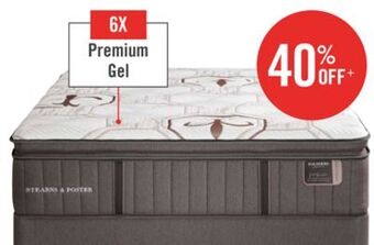 The Brick Stearns & foster founders collection crystal palace pillowtop queen mattress offer