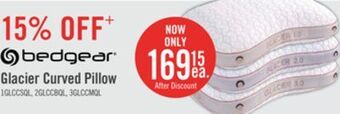 The Brick Bedgear glacier cuddle curve 1.0 pillow - stomach sleeper offer