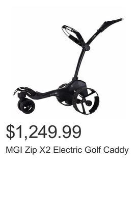 Costco Mgi zip x2 electric golf caddy offer