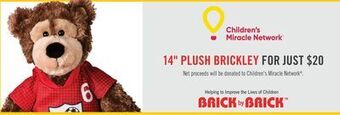 The Brick 14 plush brickley offer
