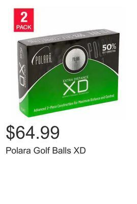 Costco Polara golf balls xd offer