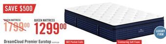 The Brick Dreamcloud premier luxury firm queen mattress-in-a-box offer