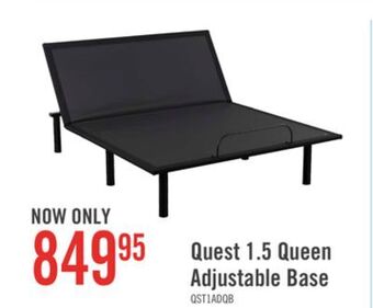 The Brick Quest 1.5 queen adjustable base offer