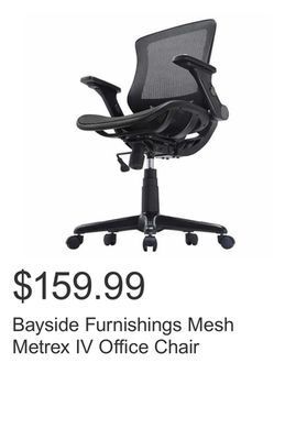 Costco Bayside furnishings mesh metrex iv office chair offer