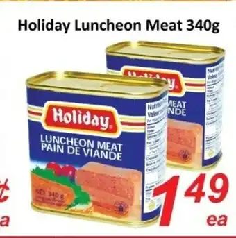 Fresh Win Foodmart Holiday luncheon meat offer