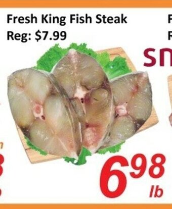Fresh Win Foodmart Fresh king fish steak offer