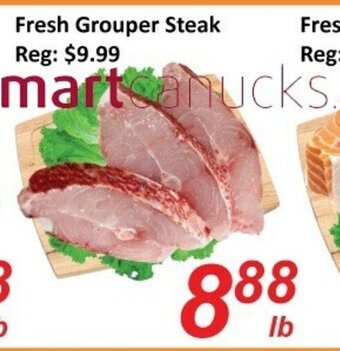 Fresh Win Foodmart Fresh grouper steak offer