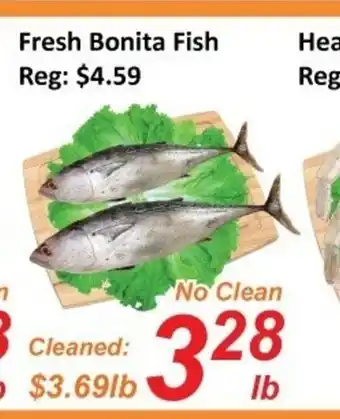 Fresh Win Foodmart Fresh bonita fish offer