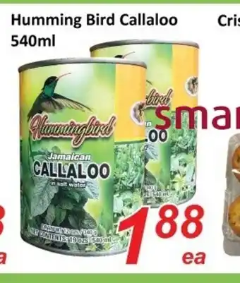 Fresh Win Foodmart Humming bird callaloo offer