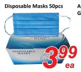 Fresh Win Foodmart Disposable masks offer