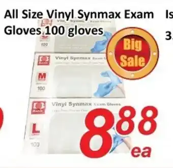 Fresh Win Foodmart All size vinyl synmax exam gloves offer