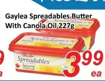 Fresh Win Foodmart Gaylea spreadables butter with canola oil offer