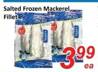 Fresh Win Foodmart Salted frozen mackerel fillet offer