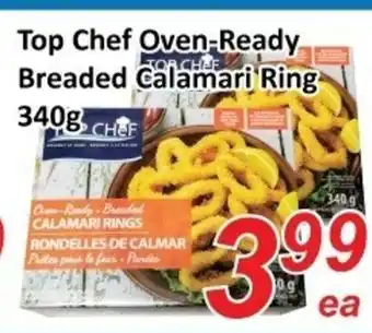 Fresh Win Foodmart Top chef oven-ready breaded calamari ring offer