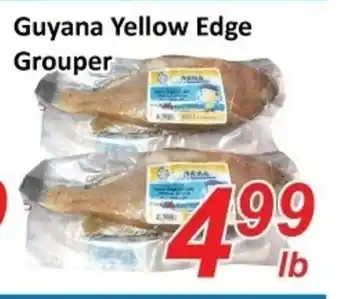 Fresh Win Foodmart Guyana yellow edge grouper offer