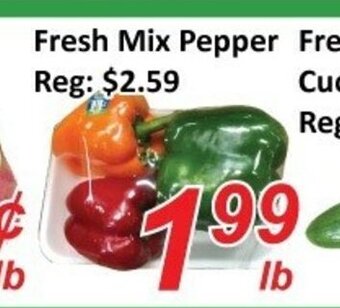 Fresh mix pepper
