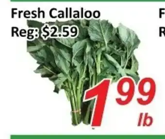 Fresh Win Foodmart Fresh callaloo offer