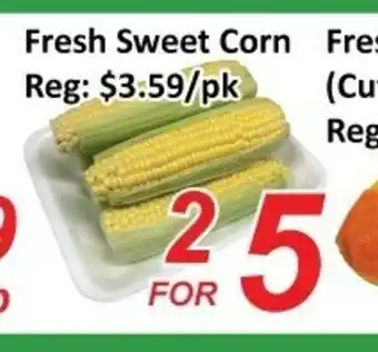 Fresh Win Foodmart Fresh sweet corn offer