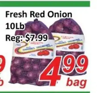 Fresh Win Foodmart Fresh red onion offer