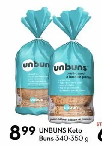 Safeway Keto buns offer