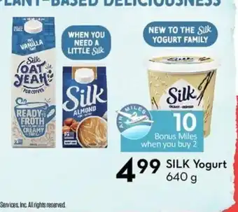 Safeway Silk yogurt offer