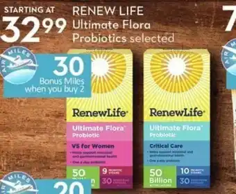 Safeway Renew life ultimate flora probiotics offer