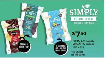Safeway Frito lay simply organic snacks offer