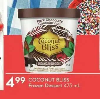 Safeway Coconut Bliss Frozen Dessert offer