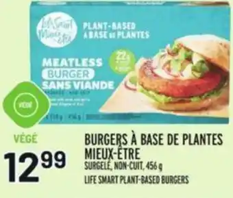 Metro Burgers À Base De Plantes mieux-etre offer