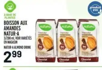 Metro Boisson Aux Amandes offer