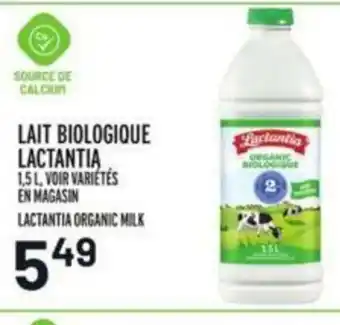 Metro Lait Biologique Lactantia offer