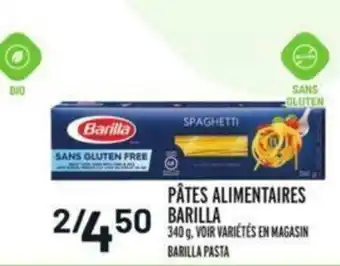 Metro Pâtes Alimentaires Barilla offer